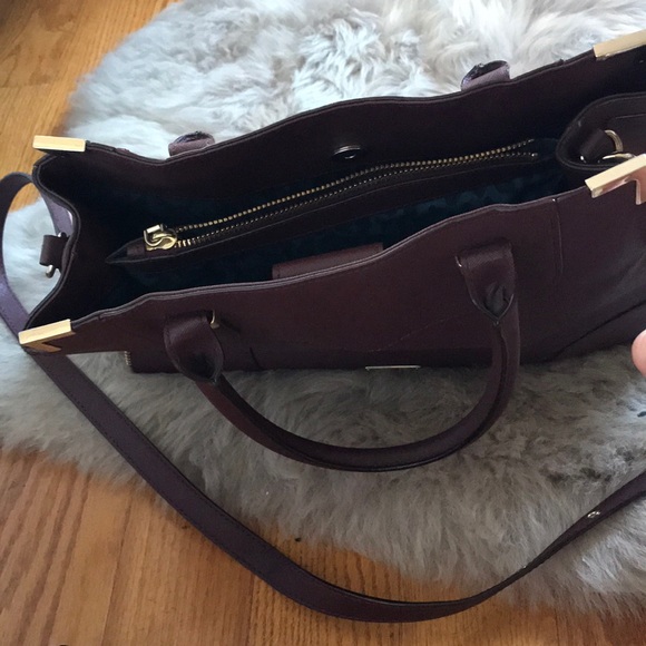 Rebecca Minkoff burgundy satchel - Picture 3 of 4